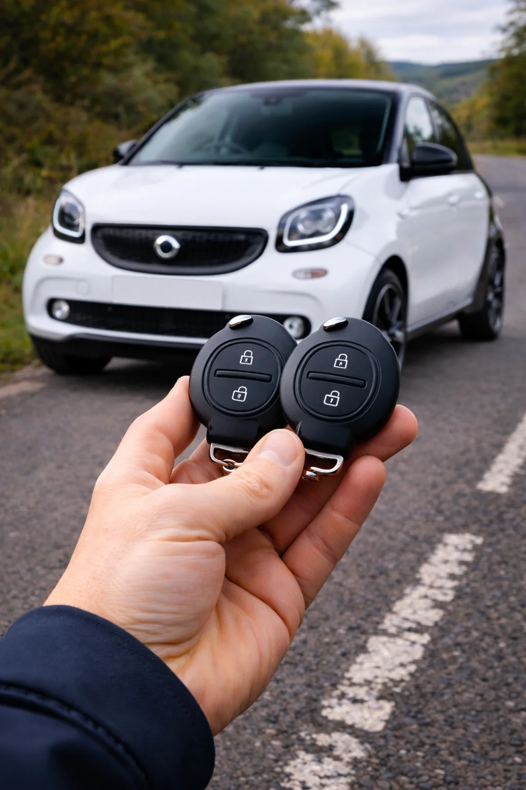 Smart Car Spare Key